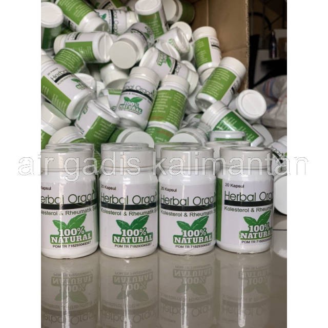 

[BISA COD] HERBAL ORGANIC (kapsul binahong)