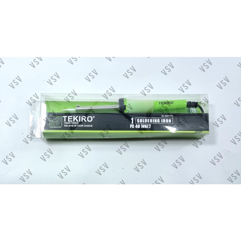 TEKIRO Solder 40Watt 60Watt Alat Solder Listrik Soldering Iron