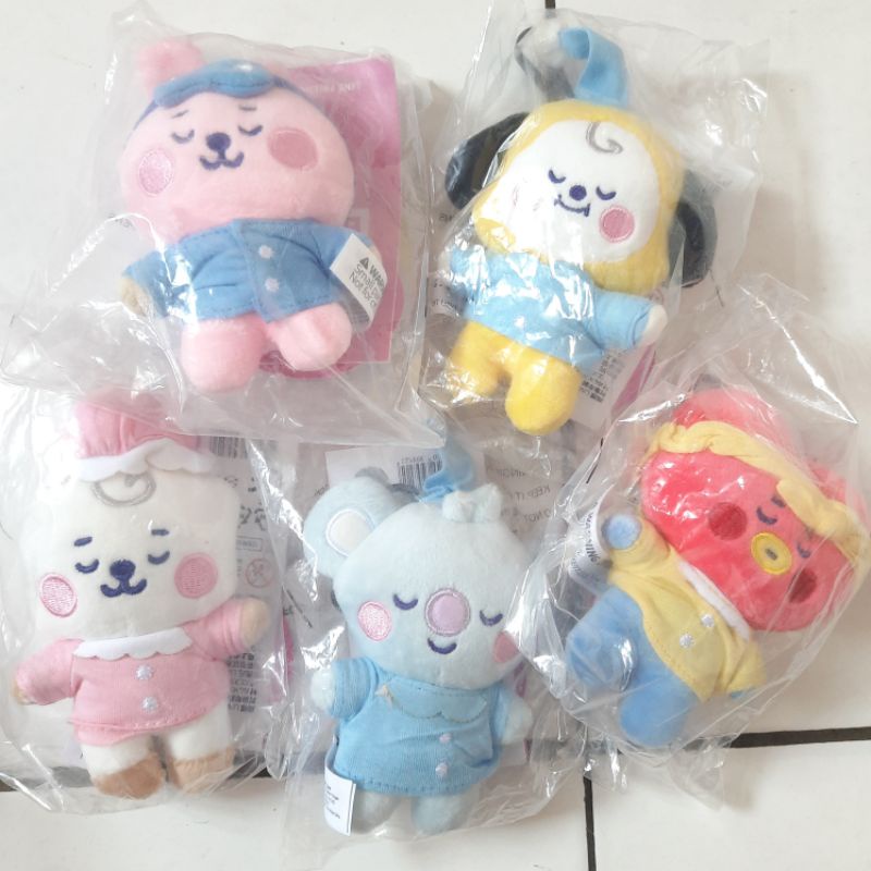 OFFICIAL BABY BT21 PAJAMAS DOLL KEY RING