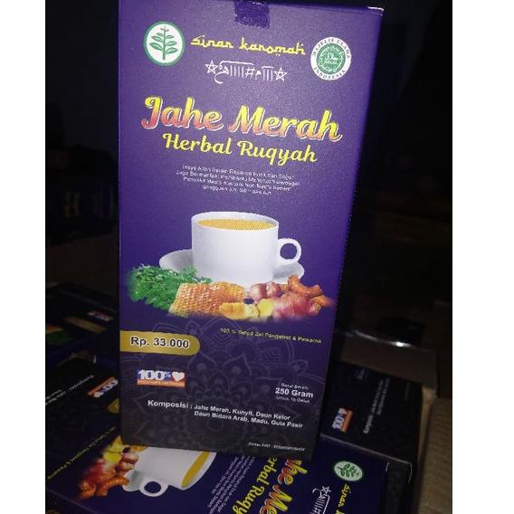 

Ongkir 0% JAHE MERAH HERBAL RUQYAH kemasan baru .,,.,.,