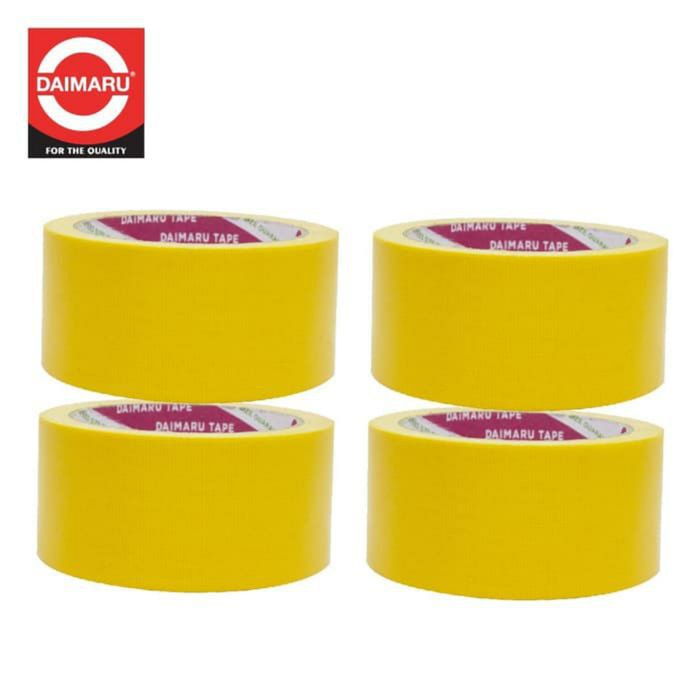 

LAKBAN KAIN MERAH LAKBAN KAIN KUNING DAIMARU 2 INCH / CLOTH TAPE DAIMARU