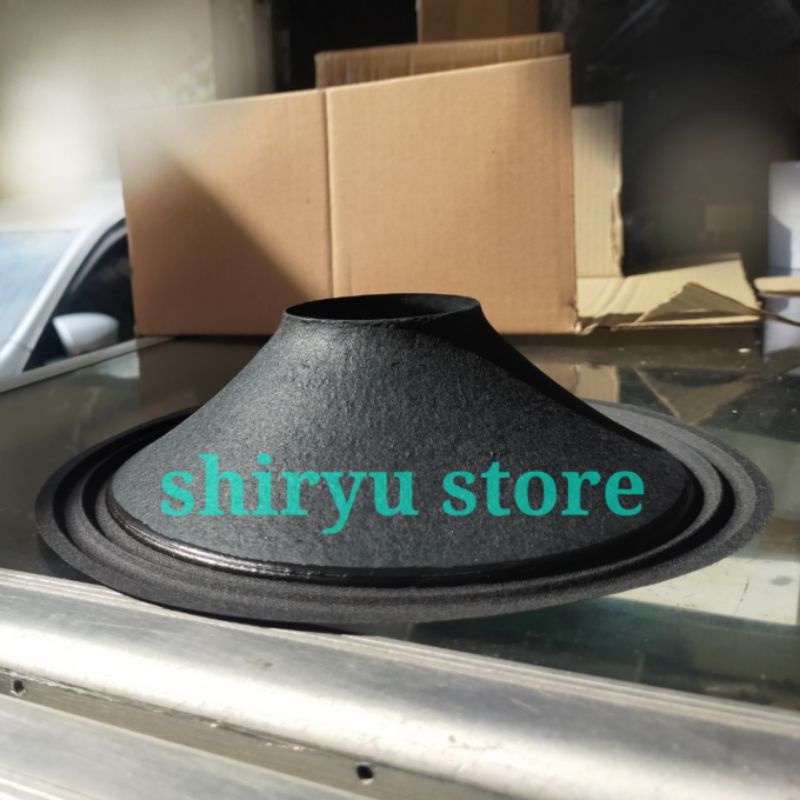 Kertas Daun Cone Paper Speaker Mik 10 In Inci Inch Coil 65 Mm Full Range Impor