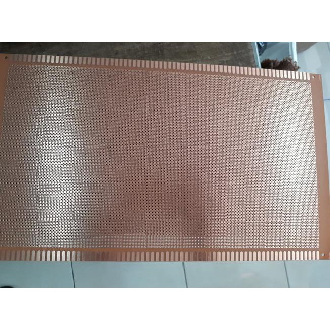 

jpo..415 PAPAN PCB Bolong / Titik / Lubang BNK - 011 (18 × 30cm)