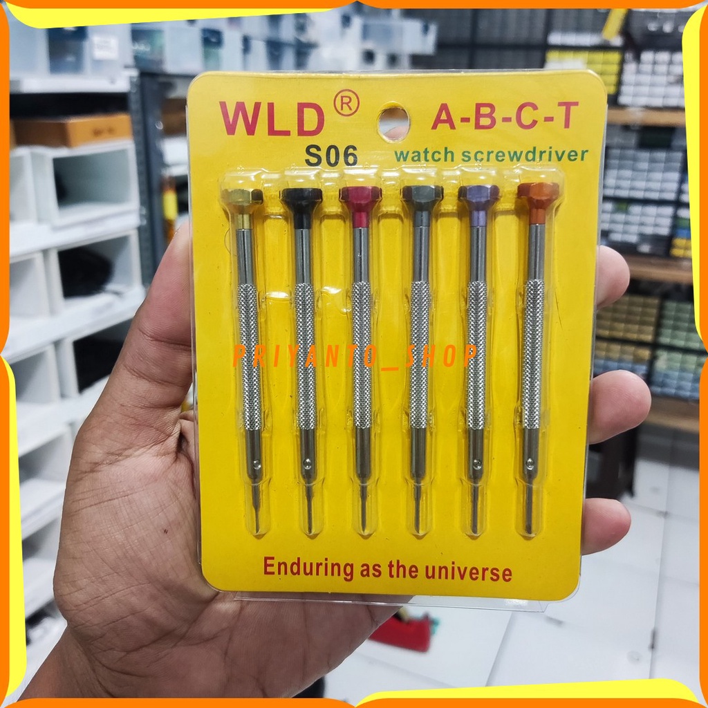 ALAT SERVIS JAM TANGAN ALAT REPARASI JAM OBENG MINUS SWISS PAKET