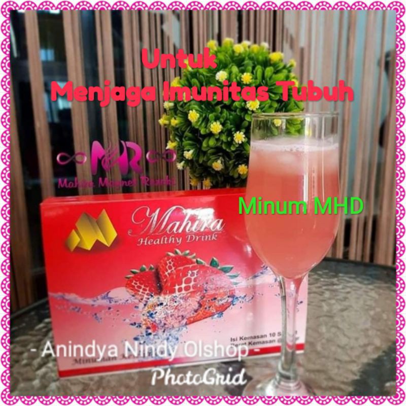 

2 BOX (20 Sachet) Mahira Healthy Drink Minuman Kesehatan dan Kecantikan Kulit Anti aging ProMil