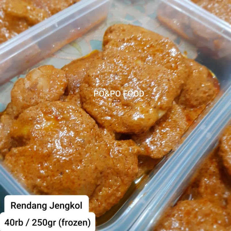 

Rendang Jengkol 250gr | Jengkol empuk legit | Bumbu rendang | Lauk makan frozen food praktis tinggal dipanaskan kembali | Sayur masakan rumahan home made | Lauk basah Ready to eat makanan siap saji instant food murah enak lezat