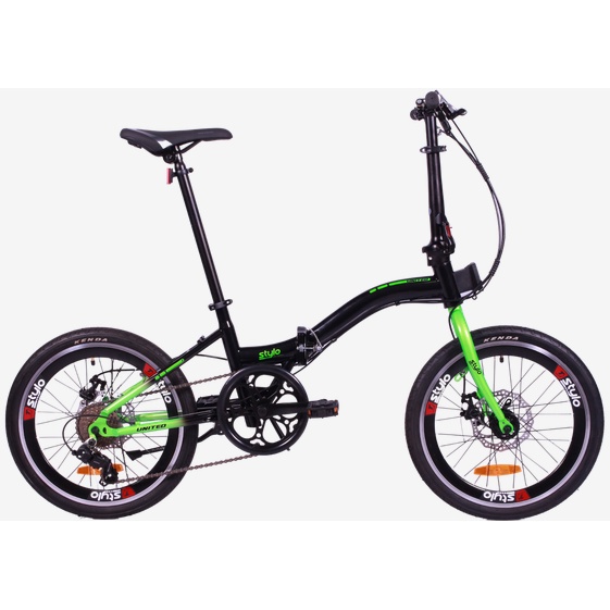 SEPEDA LIPAT FOLDING BIKE STYLO SPORT (DISC) 16&quot;