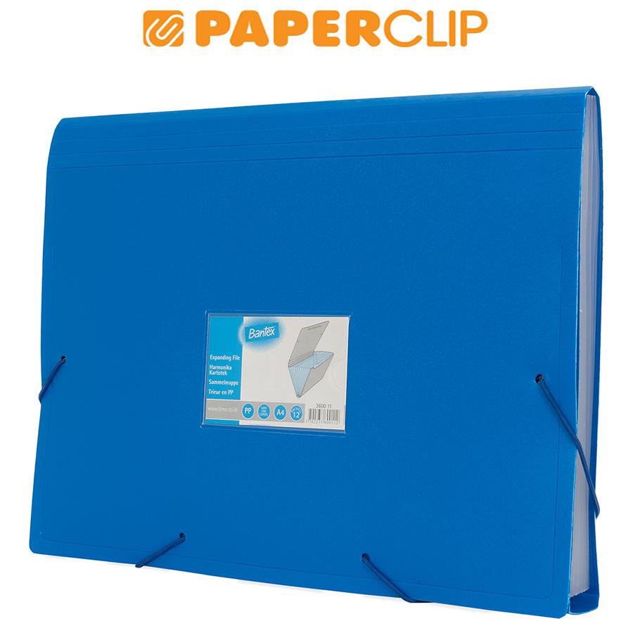 

EXPANDING FILE BANTEX 3600 A4 11 CBLUE