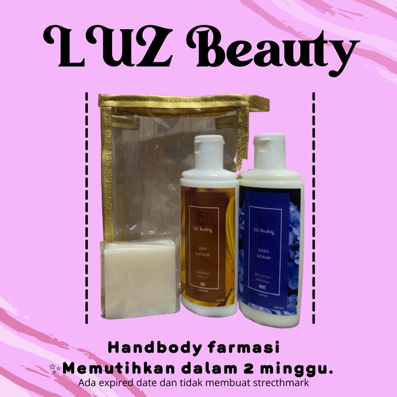 [ORIGINAL] HB EXTRA WHITENING DOSIS TINGGI HANDBODY LOTION PEMUTIH BADAN / TUBUH / BODY BPOM DOSTING