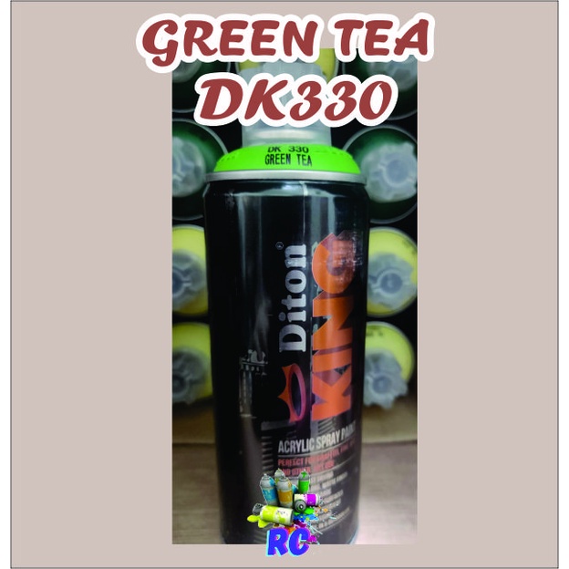 

Cat Semprot DITON KING DK 330 GREEN TEA / GRAFFITI PAINT DOFF 400ml