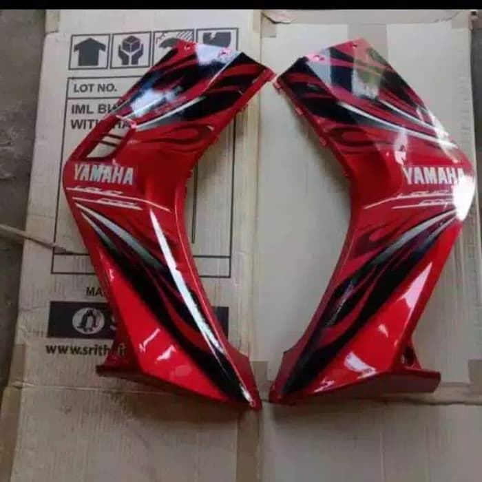 Sayap Bawah Jupiter mx lama 2005-2009 Merah Plus striping