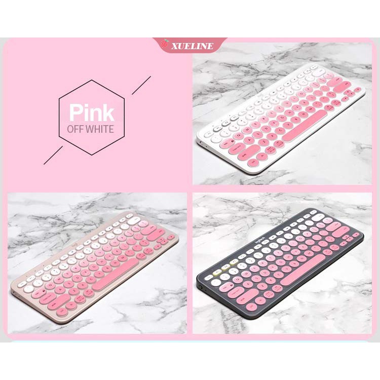 Logitech K380 Cover Pelindung Keyboard Silikon Tipis Transparan Anti Air Kualitas Tinggi