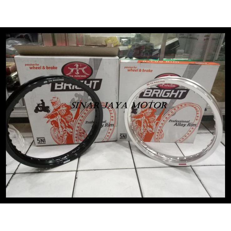 Velg / Pelek Racing Rim TK Japan 140 & 160 x 17 Bright 1 set