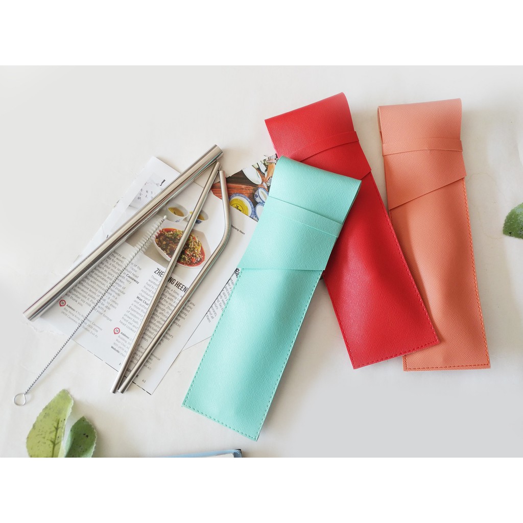 

Packaging Sedotan Stainless steels Tempat ATK Tempat kotak pensil anak Pencil Pouch Pencil box