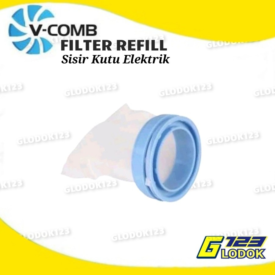 Filter Refill Sisir Kutu Elektrik V-Comb