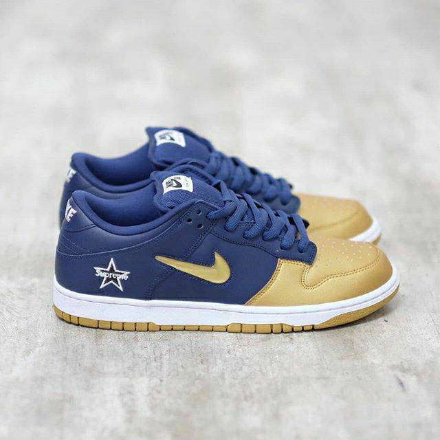 supreme x nike dunk