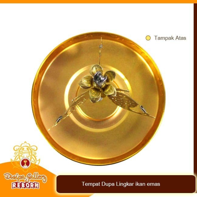 Tempat Dupa Lingkar ikan emas 7.5&quot;