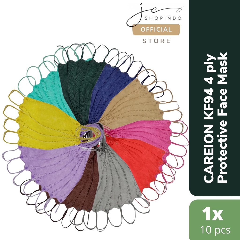 MASKER CAREION KF94 4 ply | Protective Face Mask