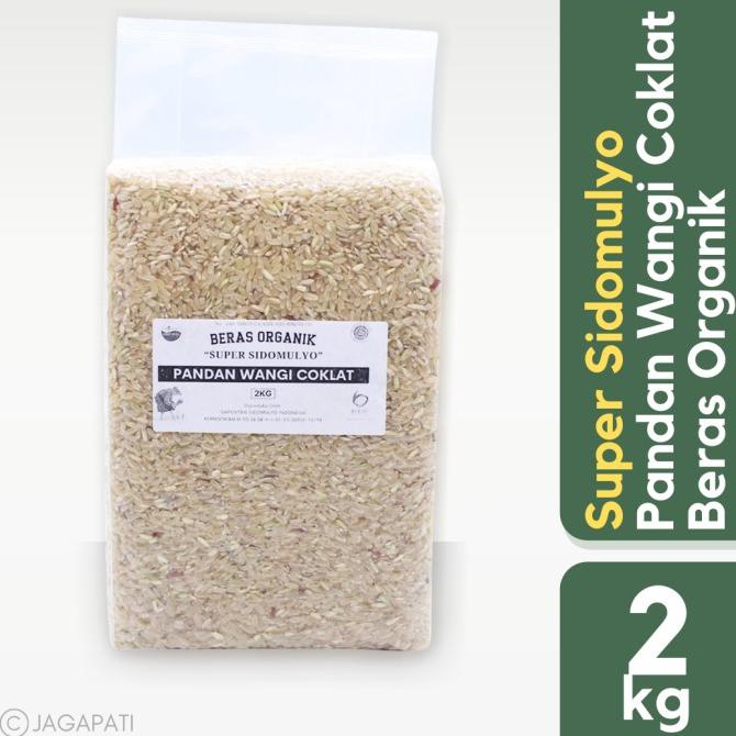 

Promo Awal tahun Beras Pandan Wangi Cokelat Pecah Kulit Organik - RHT - 2kg - Sidomulyo Promo Awal