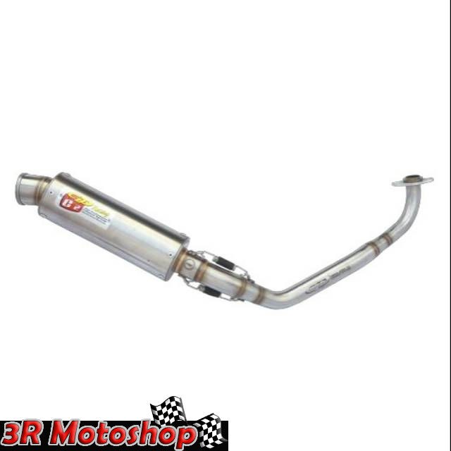 CLD RACING KNALPOT YAMAHA LEXI C2 BULAT C2 OVAL ORIGINAL