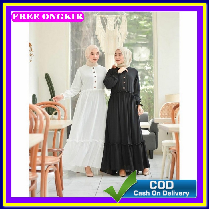 Gsmis Mewah Elegan Baju Gamis Wanita Terbaru Bju Gamis Wanita 2022  Games Pesta Kondangan Dress Musl