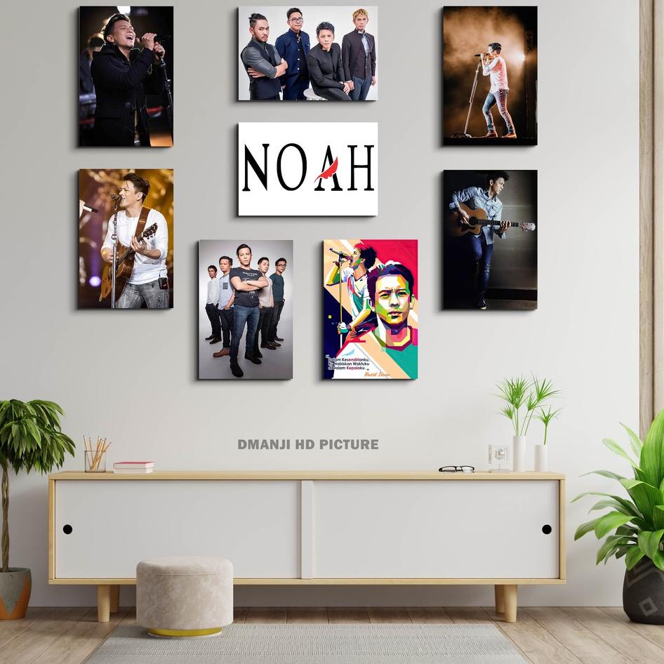 [LCG☊] POSTER KAYU ARIEL NOAH / HIASAN DINDING BAND NOAH / PAJANGAN DINDING KAMAR TIDUR / POSTER ARI