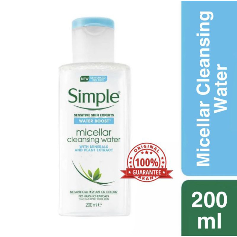 SIMPLE Water Boost Micellar Cleansing Water 200 mll