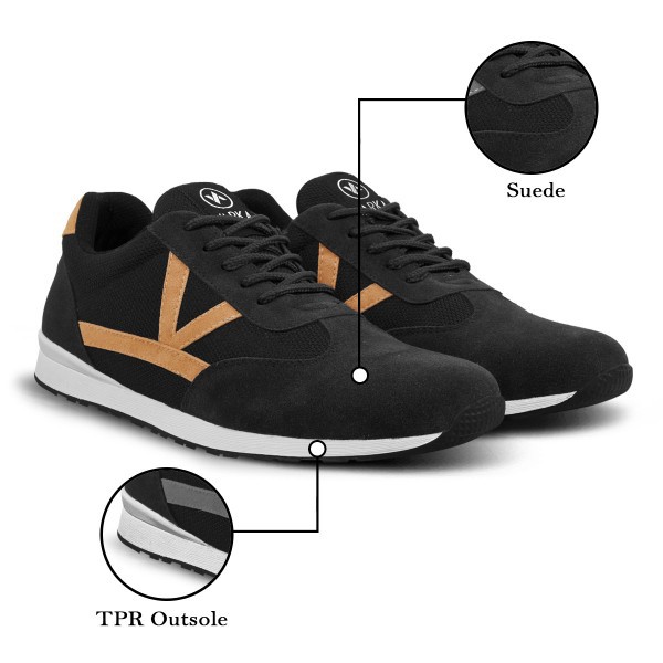 Sepatu Sneakers Pria Terbaru V 4135 Brand Varka Sepatu Kets Kuliah Sekolah Kerja Olahraga Hangout