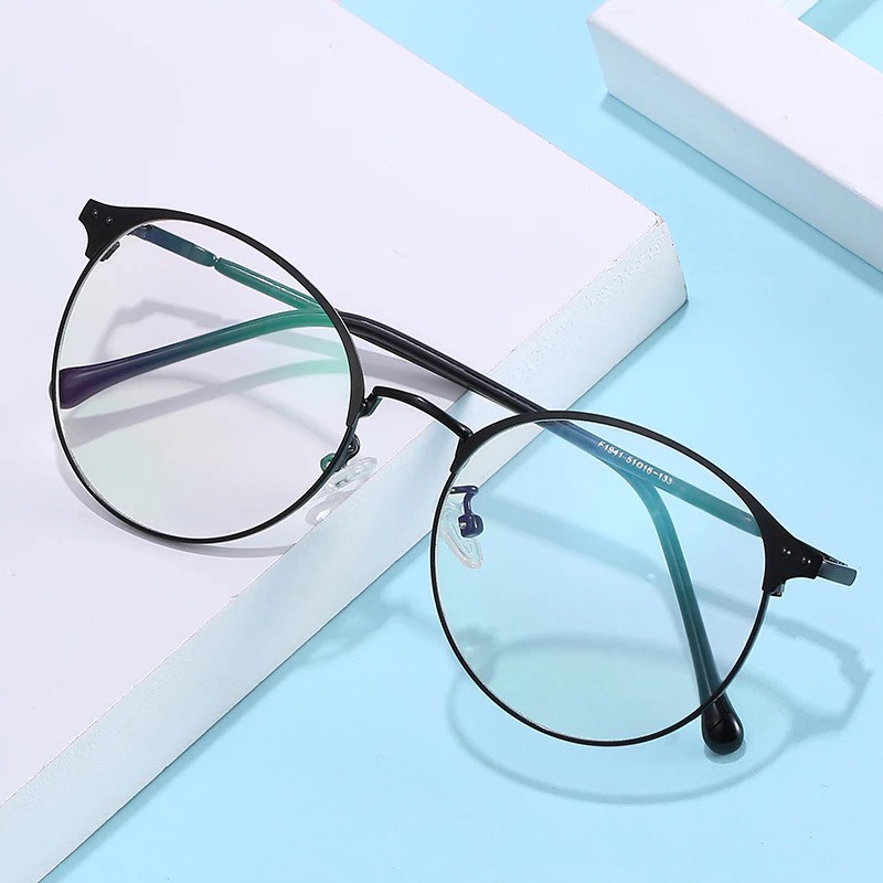 KACAMATA FRAME TERBARU OVAL PHOTOCROMIC ANTIRADIASI DAN KACAMATA MINUS PRIA WANITA 1926