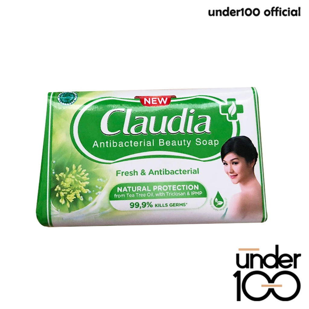 ❤ UNDER100 ❤ CLAUDIA Beauty Soap Silky Soft | Silky Smooth | Fresh &amp; Antibacterial | 60g | BPOM