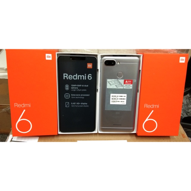 Xiaomi Redmi 6 Ram 4GB 64GB Original New