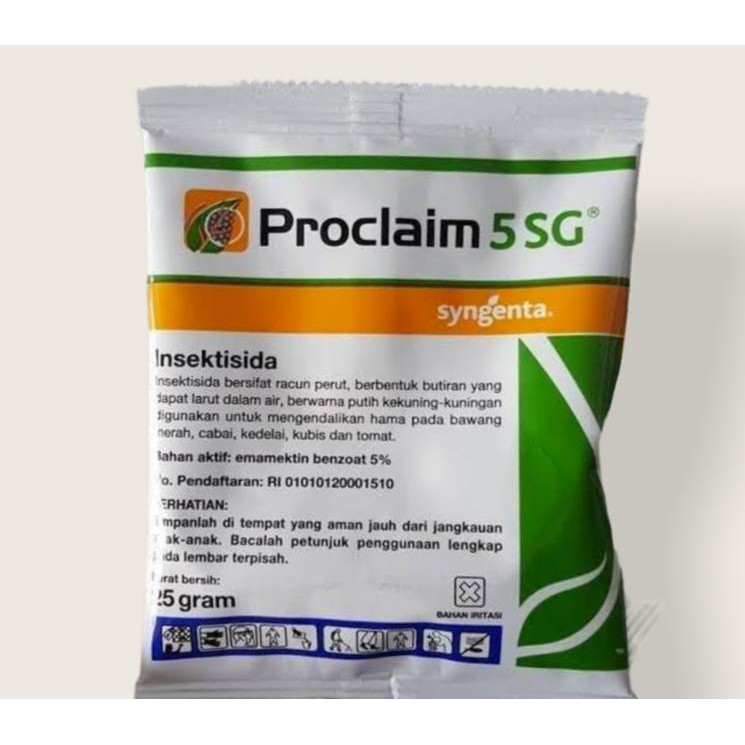 Proclaim 5SG 25 gr Insektisida Pembasmi Ulat