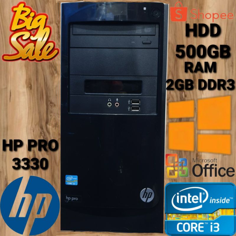 pc hp core i3