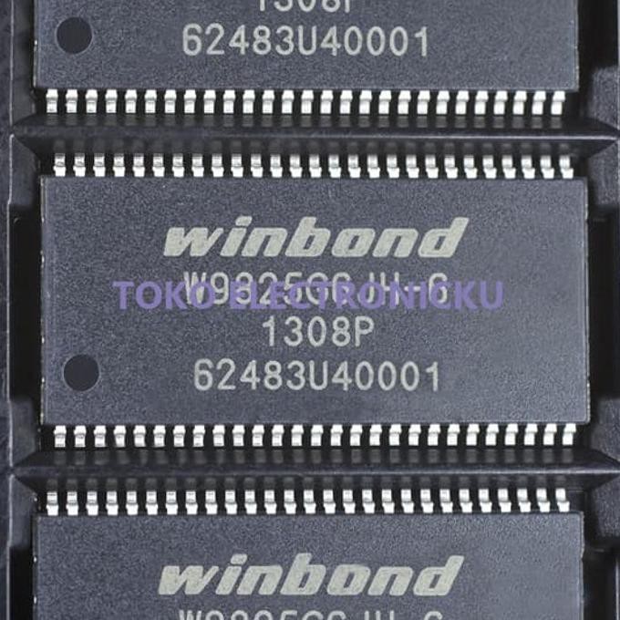 W9825G6JH-6 W9825G6JH 4M 4 Banks 16 Bits SDRAM IC BQ85 tkelku2 Murah