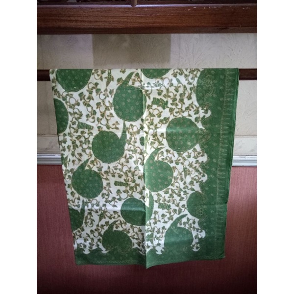 batik tulis lasem bledak hijau