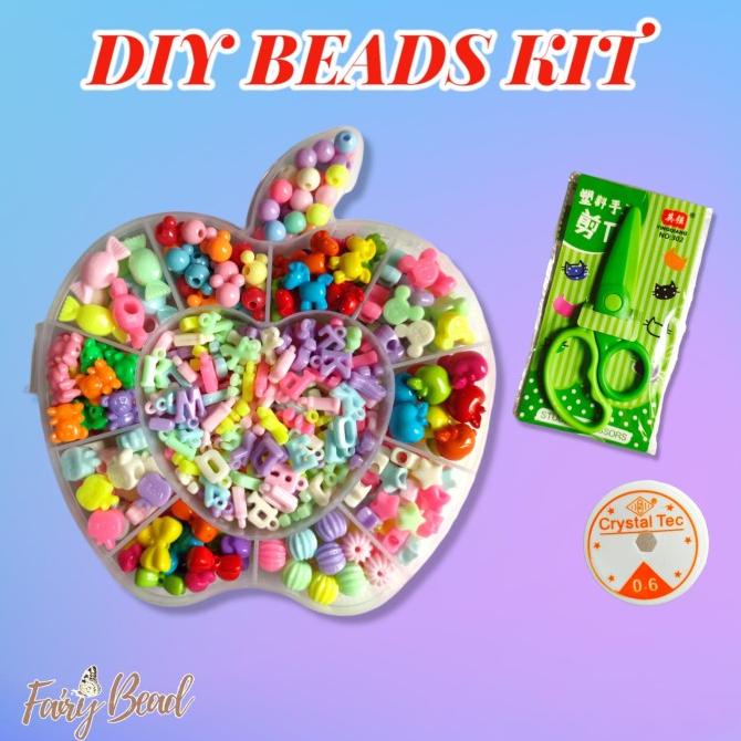 DIY Magic Spray Aqua Beads / DIY Beads Anak Kerajinan Tangan Set