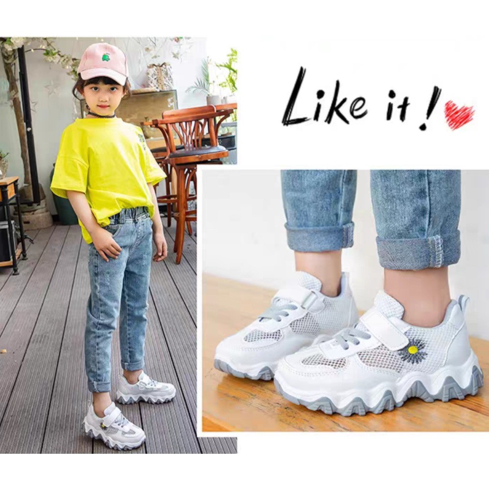 JS FASHION - SNEAKERS ANAK BUNGA DAISY AS134