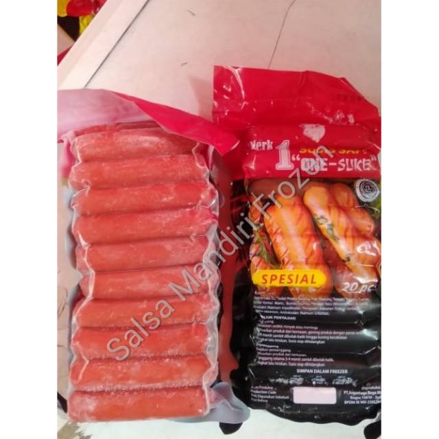 

Sosis sapi spesial One Suke 500gr