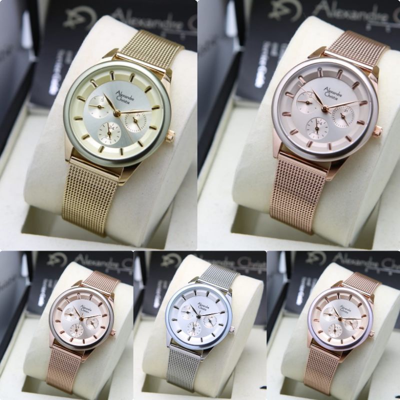 JAM TANGAN WANITA ALEXANDRE CHRISTIE AC 2936 ORIGINAL GARANSI RESMI 1 TAHUN