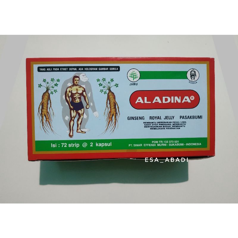 ALADINA KAPSUL 72 STRIP