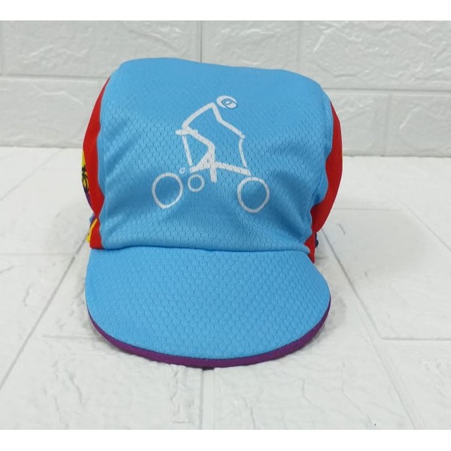 Cycling Caps Folding Bike Topi Sepeda MTB Sepeda Lipat Premium Unisex
