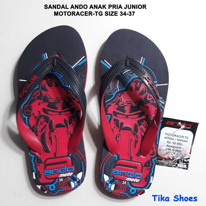 SANDAL ANAK LAKI-LAKI MOTORACER-GP ANDO JUNIOR (ORIGINAL) q2
