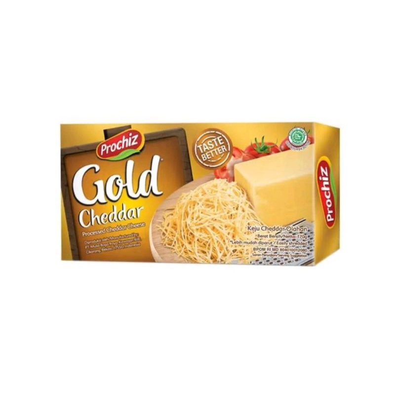 

PROCHIZ GOLD CHEDDAR / KEJU BATANG MURAH / CHEDDAR CHEESE