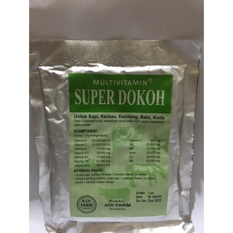 

Nycyta Home Super Dokoh Penggemuk Hewan Ternak