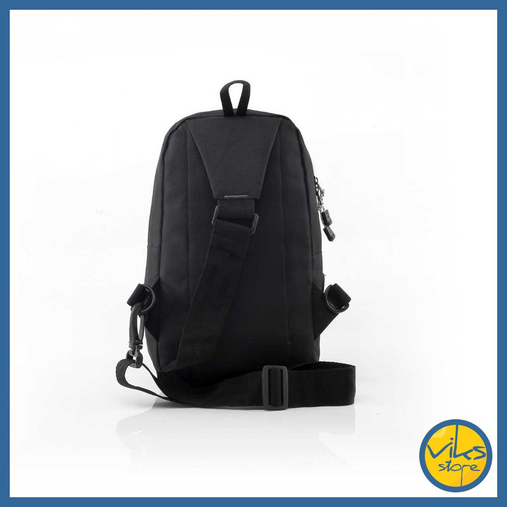 Tas Selempang Pria / Cowo Sling Bag Bahu Casual Multifungsi Original Lokal