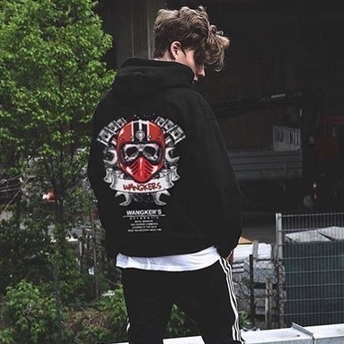 TERMURAH  COD Jaket Sweater Hoodie Pria Distro stussyOriginal Big Size Jumbo M - XXL