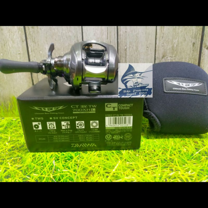 Reel Bait Casting DAIWA STEEZ CT SV TW 700XHL TERMURAH BEST SELLER