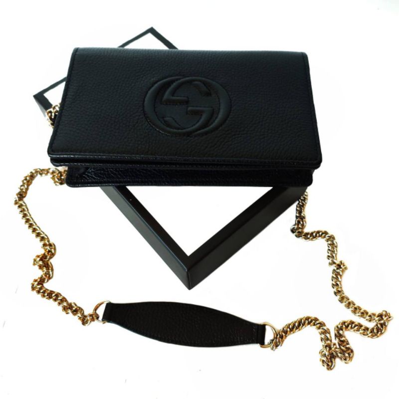 Tas Gucci Woc Soho Black Original