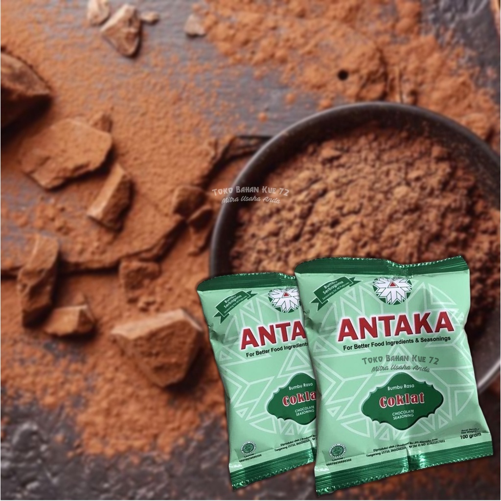 

Antaka Coklat 100gr Bumbu Tabur Rasa Cokelat Chocolate Seasoning