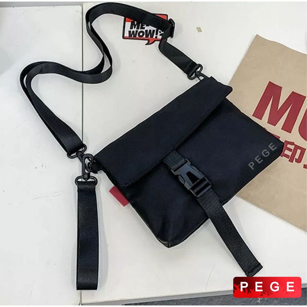 Tas Selempang Bahu Pria Model Slempang Korea Style - PG 8893